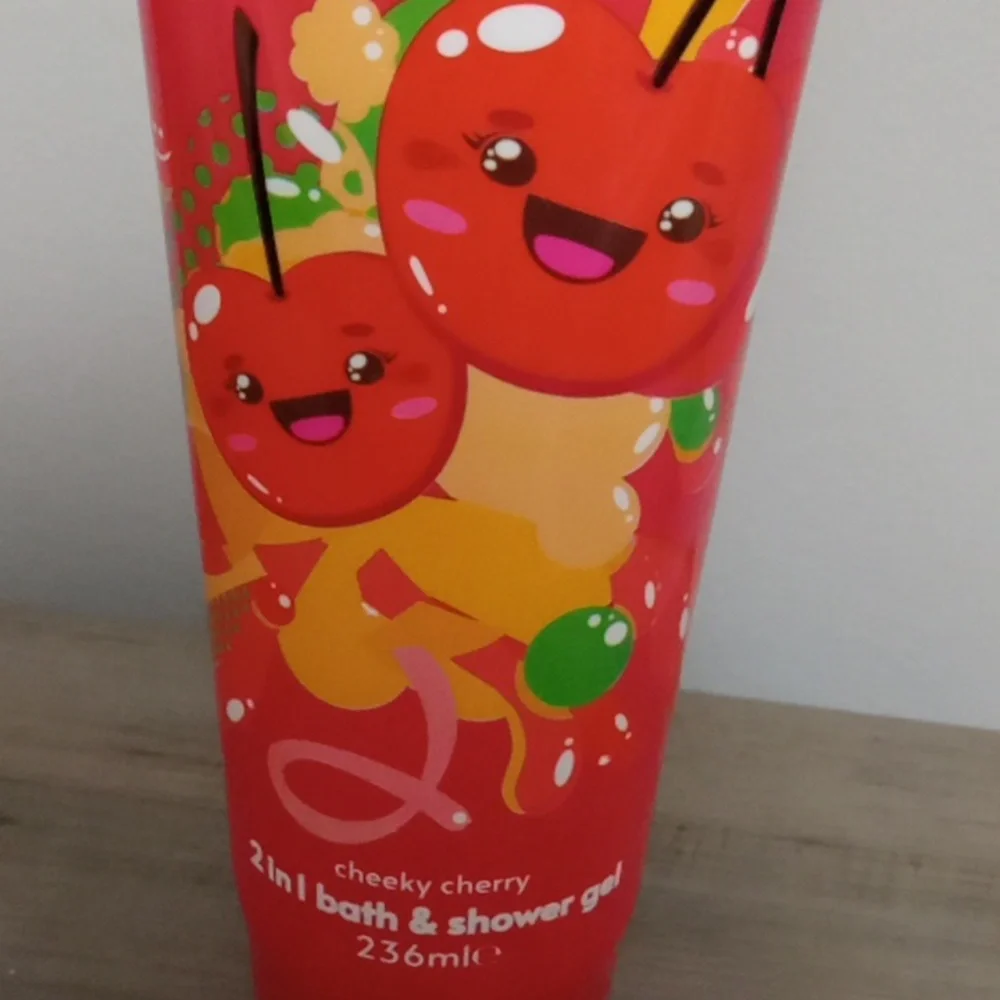 Chupa Chups Cherry Bath & Shower Gel New